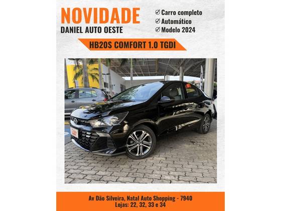 HYUNDAI HB20S 1.0 TGDI FLEX COMFORT PLUS AUTOMÁTICO